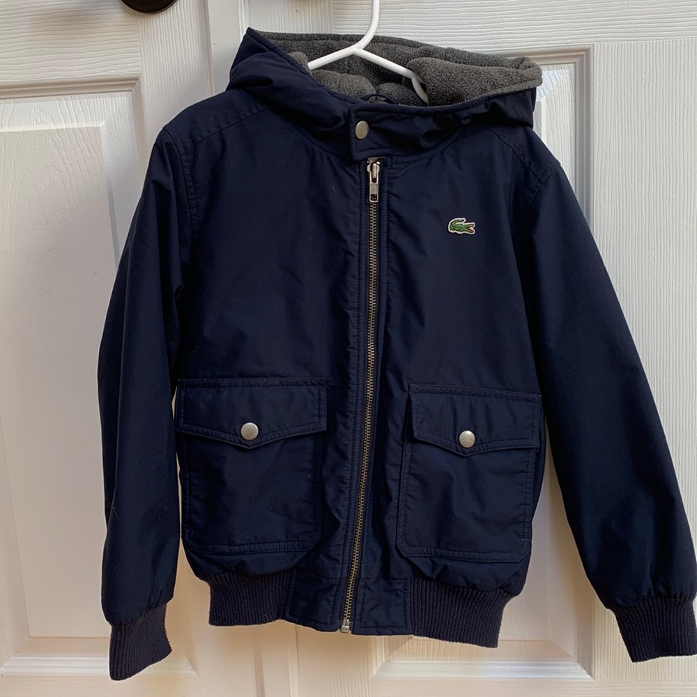 Lacoste jacket - boys size 6